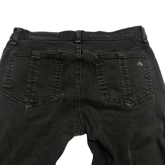 Rag & Bone Dark Olive Skinny Jeans - Picture 2 of 8